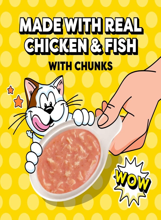 تيمبتيشنز مجموعة متنوعة من ملاعق تمبتيشنز القابلة لللعق لمكافآت القطط، 24 ملعقة - Image 4